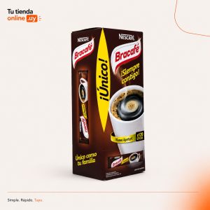 Bracafe stick 120 uds