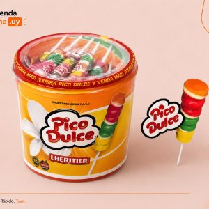 Chupetín pico dulce tarro 53 uds