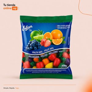 Caramelos frutales Erlan 600 grs