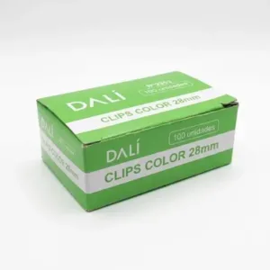 Clips redondos 28 mm x 10 cajitas