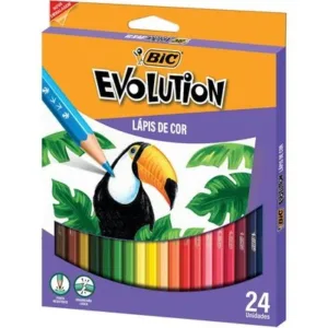 Lapices Bic Evolution 24 colores
